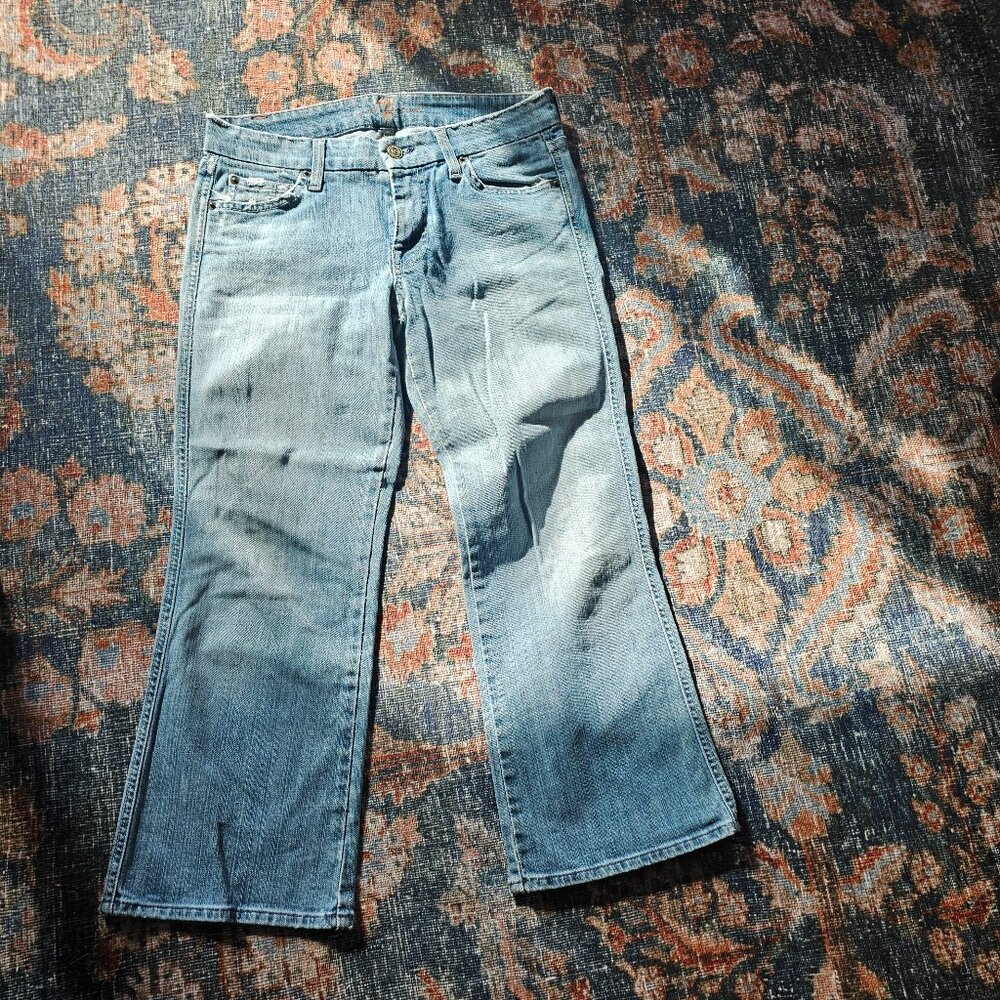 7 for all mankind crop jean